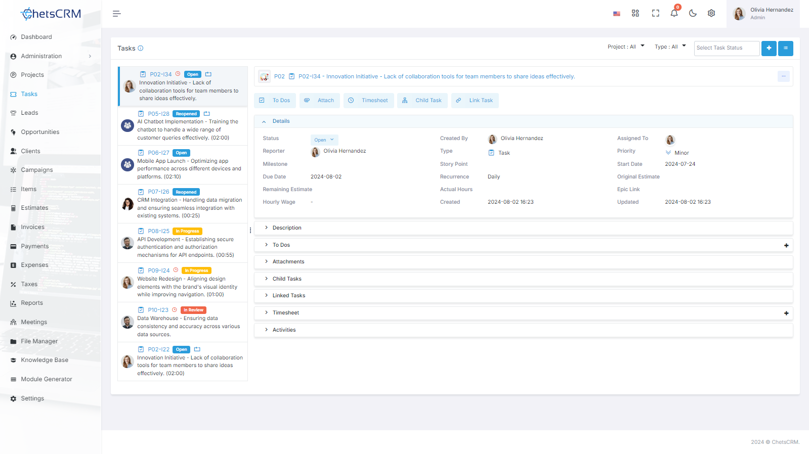 How To Create An Task?